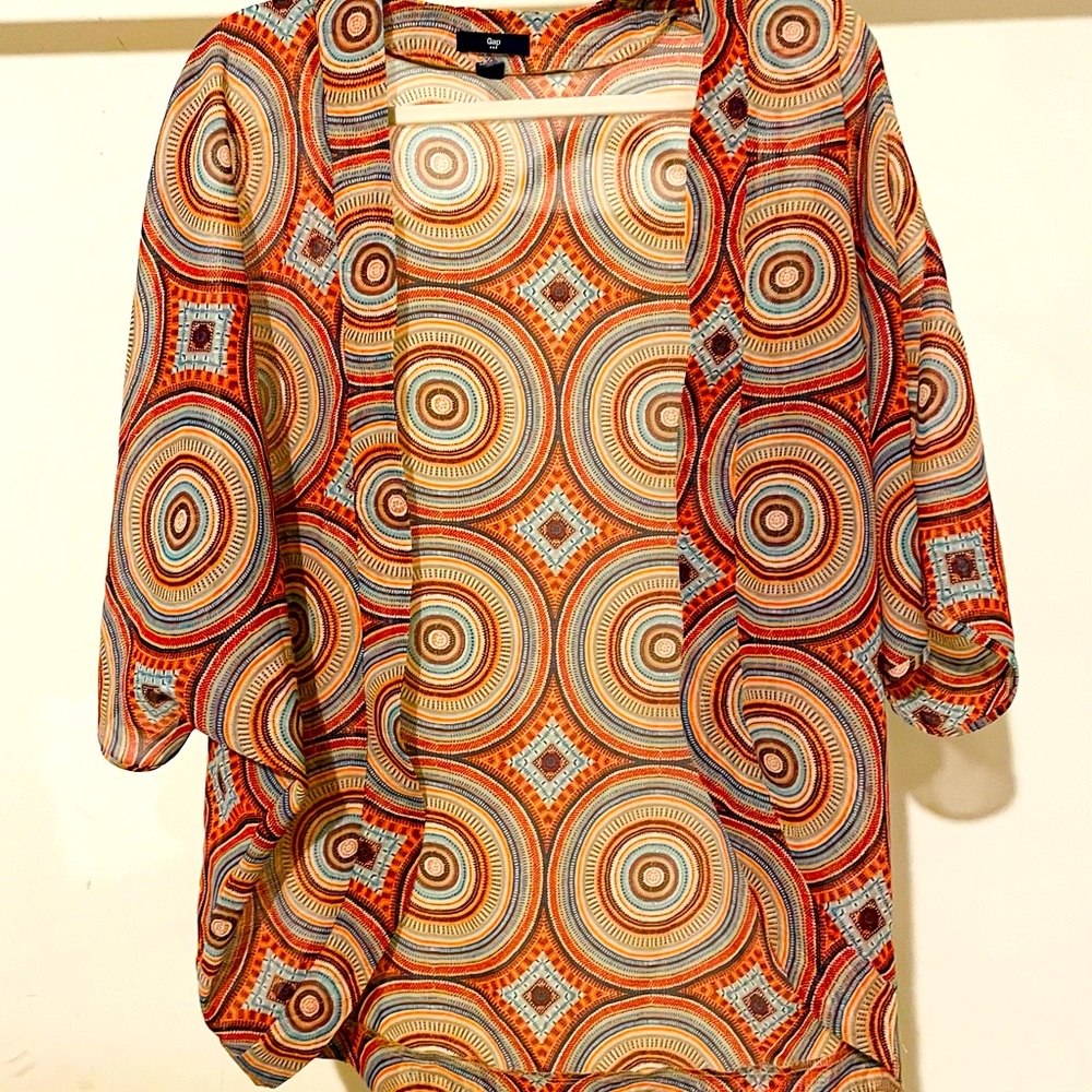 Bohemian style swim cover up
